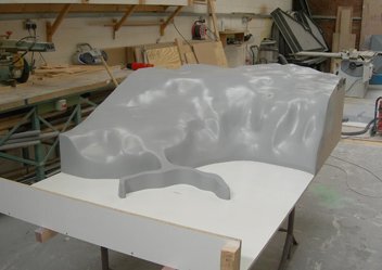 fiber glass model